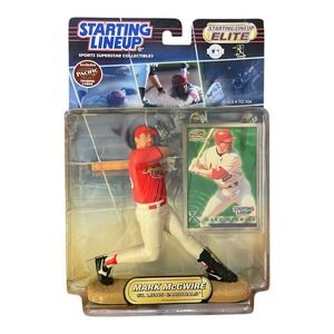 Mark McGwire St Louis Cardinals 2000 Starting Lineup Elite Figure